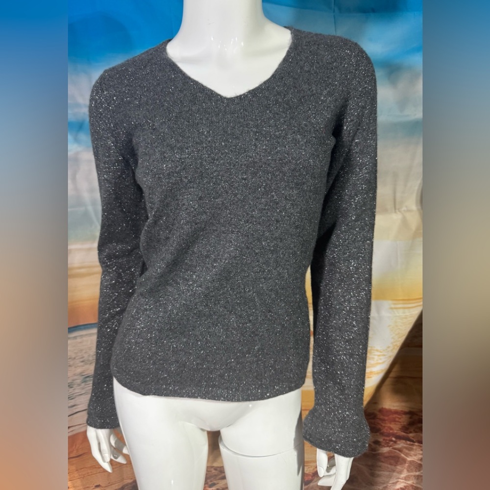 Ann Taylor Cashmere Sparkle Sweater